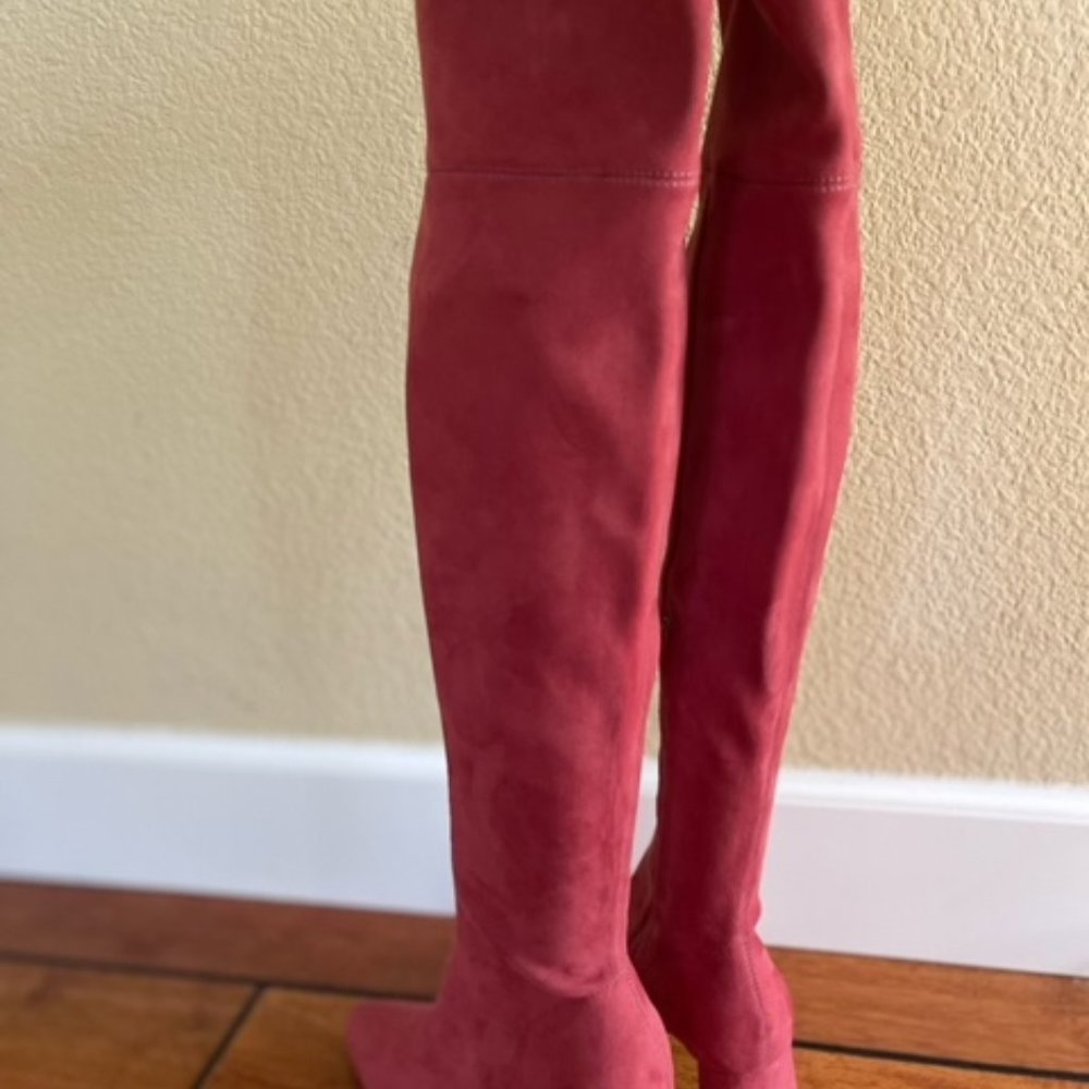 NEW Jeffrey Campbell suede over-the-knee boots
